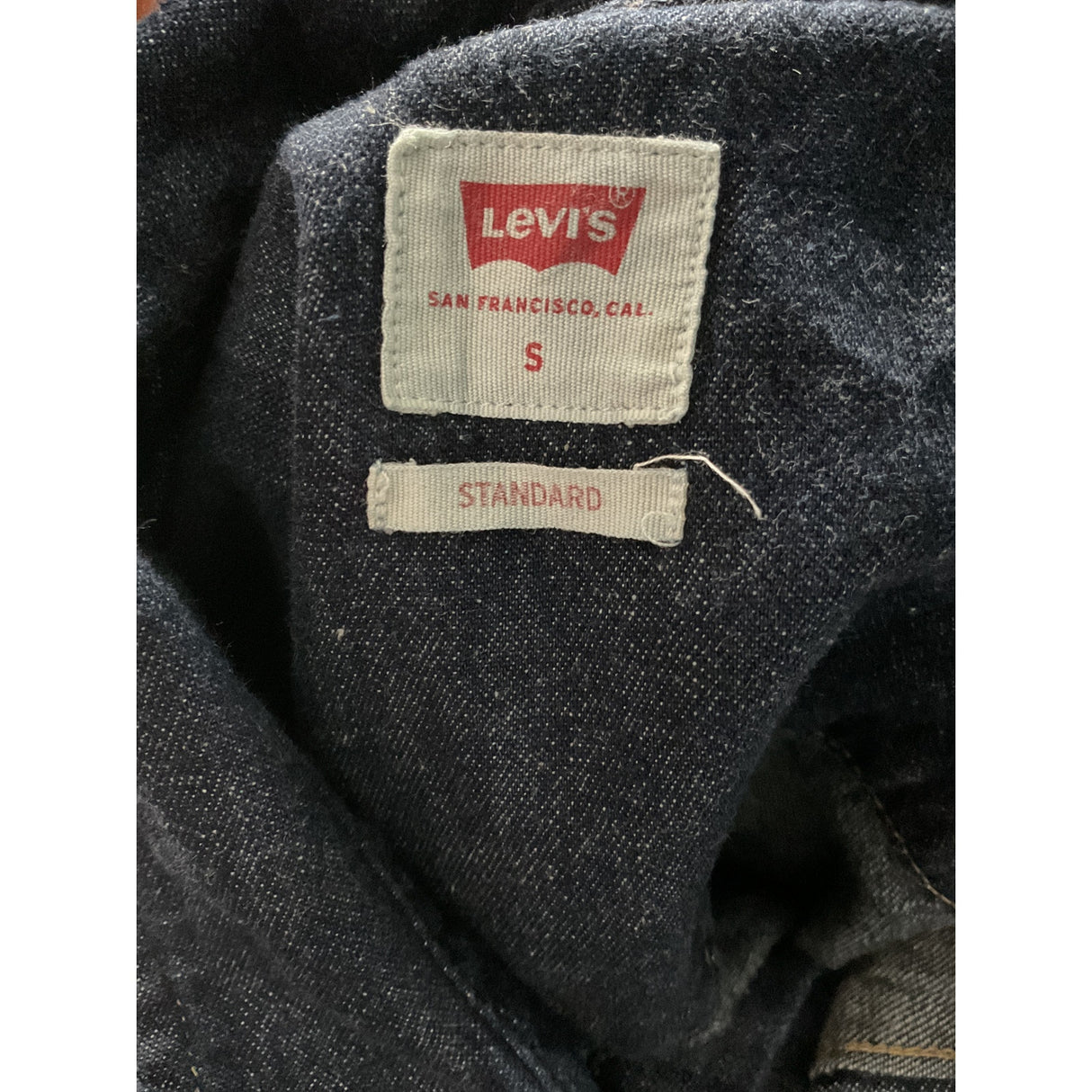 Levi's Blue Men's Dress Shirt - Size S