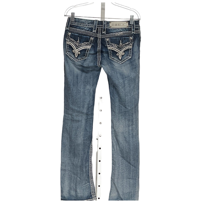 Rock Revival Blue Ankle Jeans