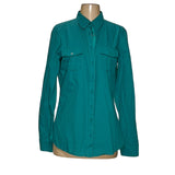 Kuhl Blue Women's Polyester Button-Up - M