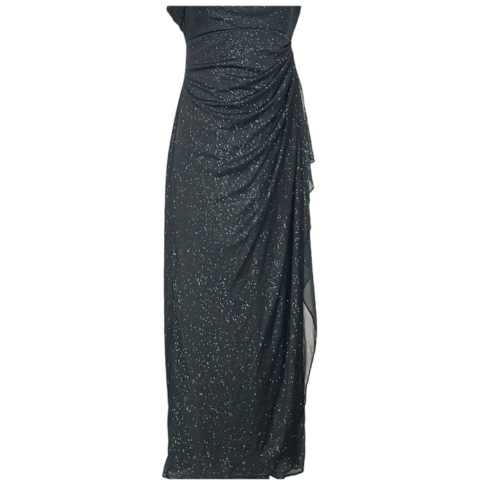 Alex Evening Gray Maxi Dress