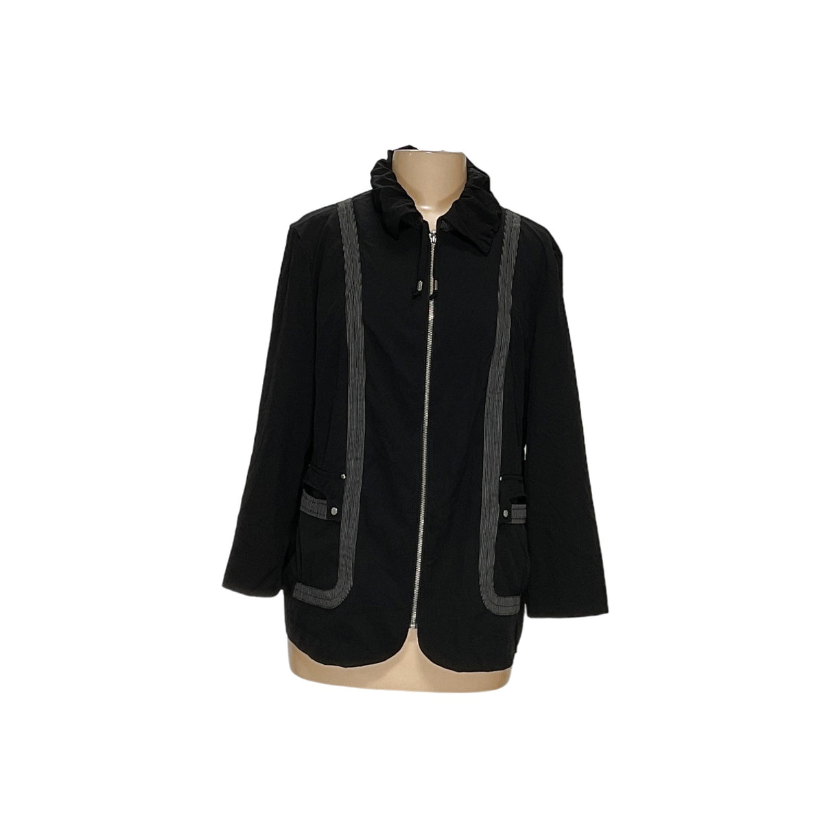 Chico's Black Nylon Women's Jacket