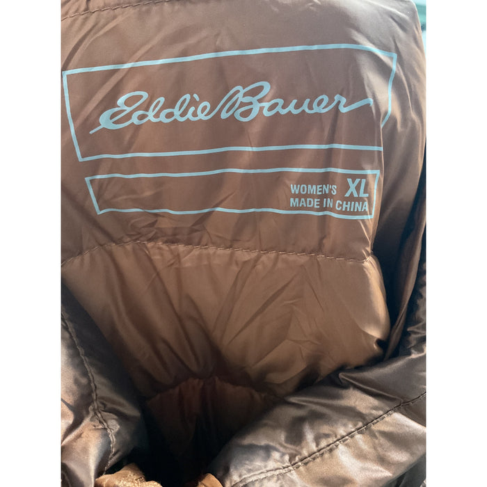 Eddie Bauer XL Puffer Jacket - Brown