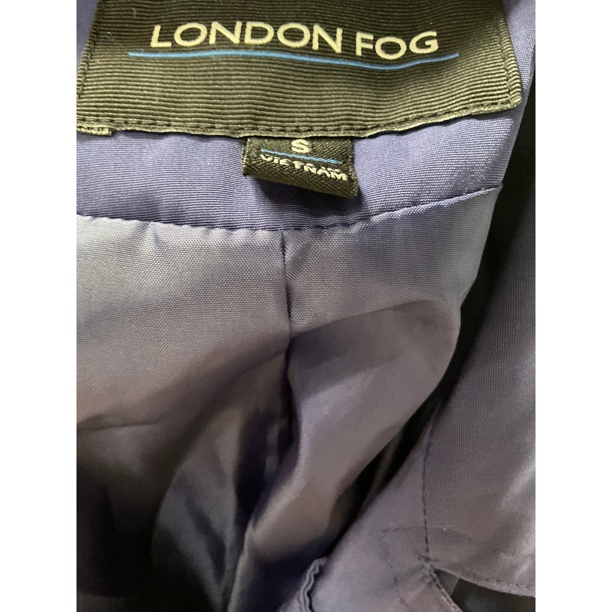 London Fog Blue Trench Coat - Women's S