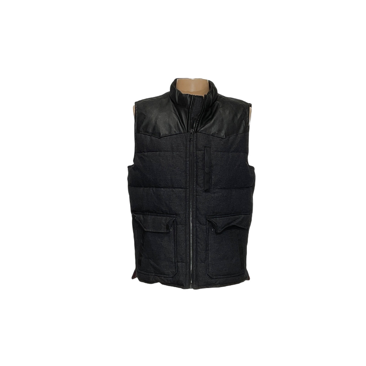 GUESS Black Cotton XL Men's Vest