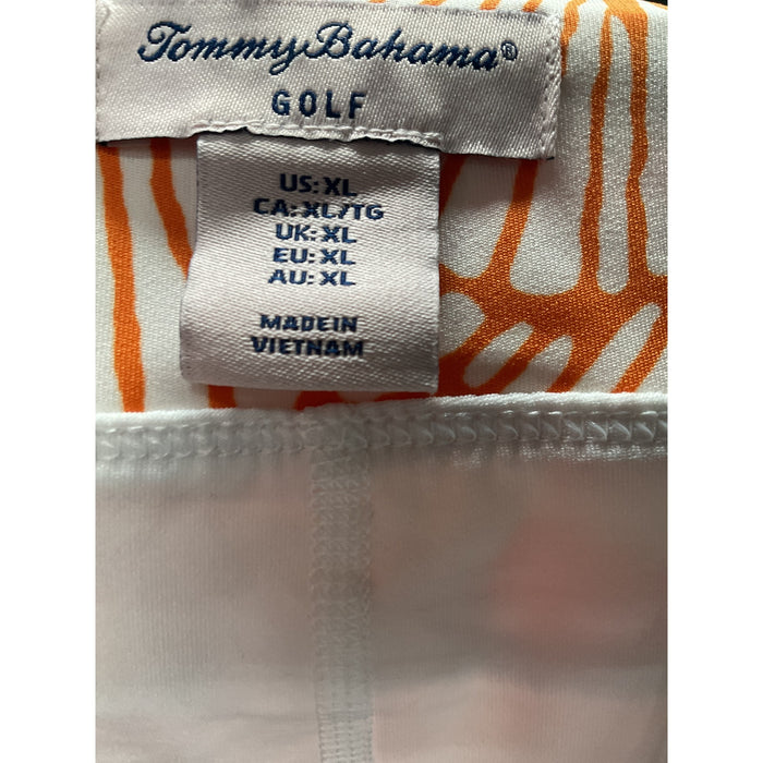 Tommy Bahama Orange Mini Skort XL