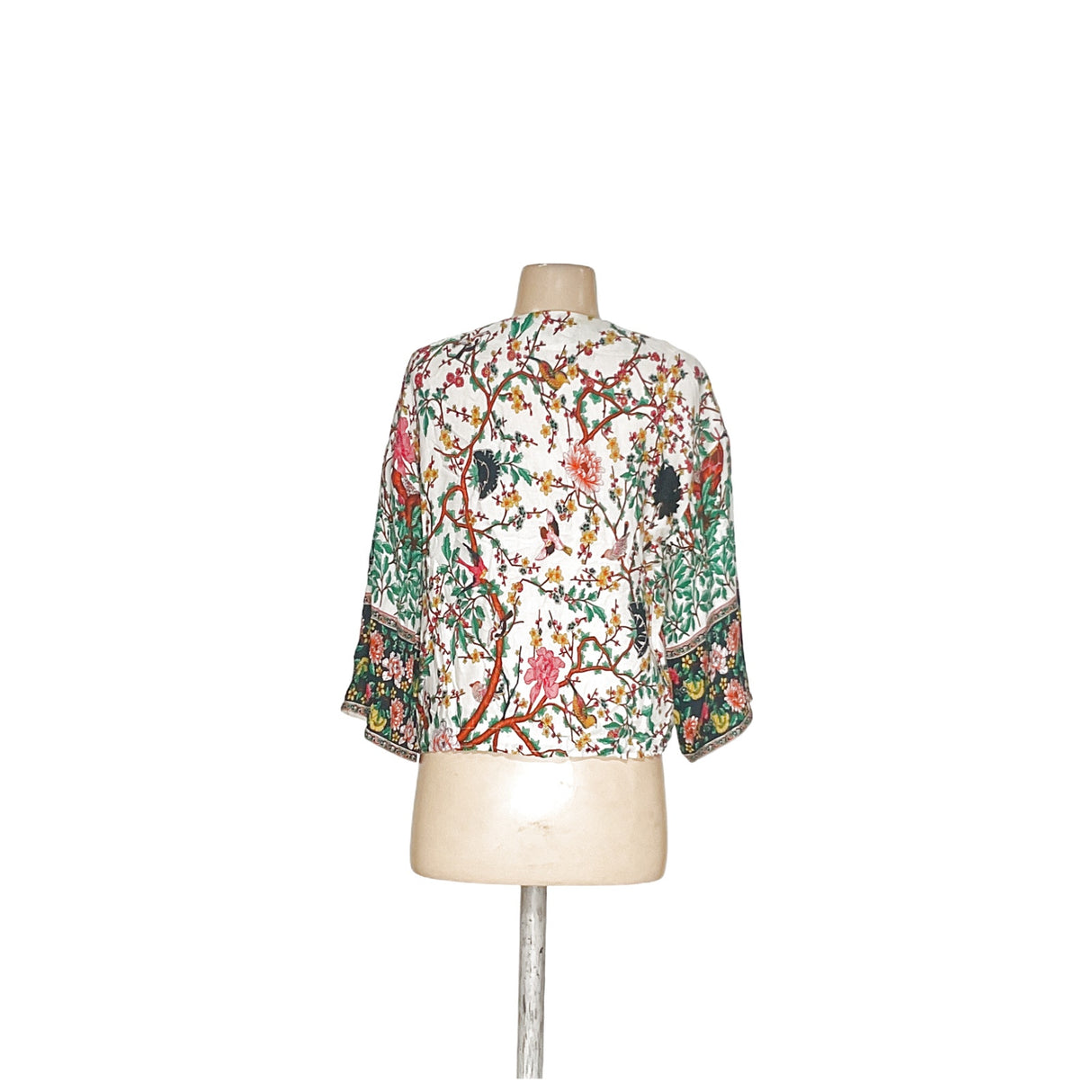 ZARA Multicolor Viscose Blouse - XS