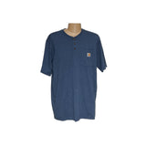 Men's Carhartt Blue XL Cotton T-Shirt