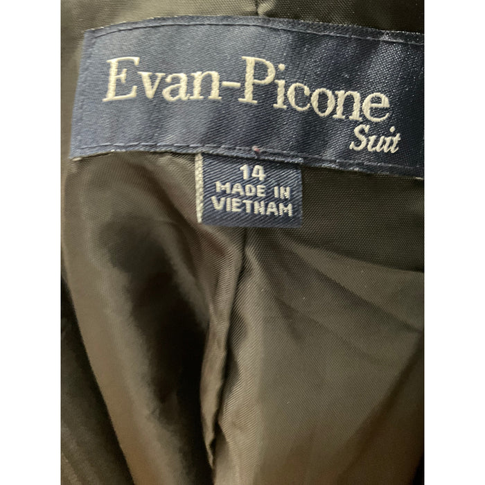 EVAN PICONE Black Blazer - Size 14