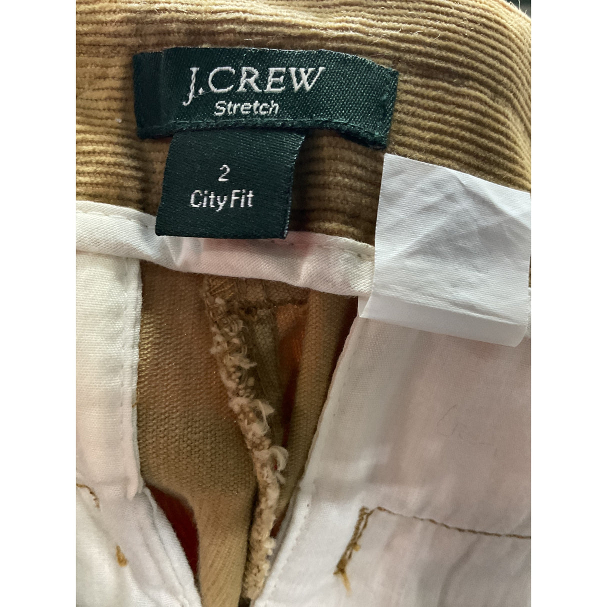 J. CREW Beige Capri Pants Size 2