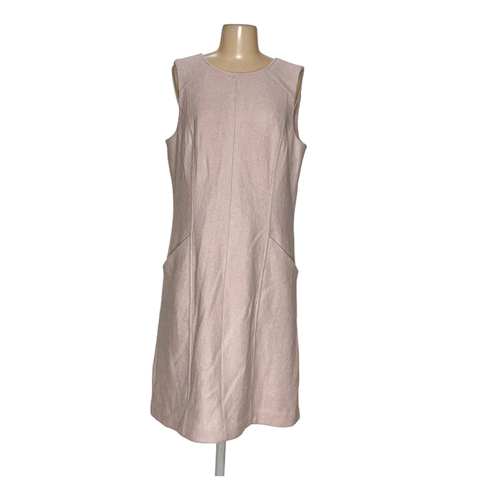 Ann Taylor Pink Midi Shift Dress - Size 14