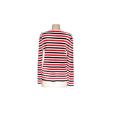 Talbots Red Striped Pullover Sweater Size L