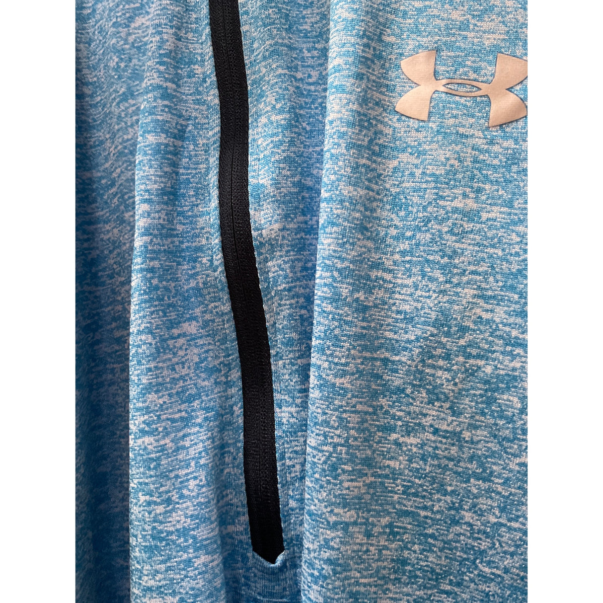 Under Armour Blue Henley Sweatshirt