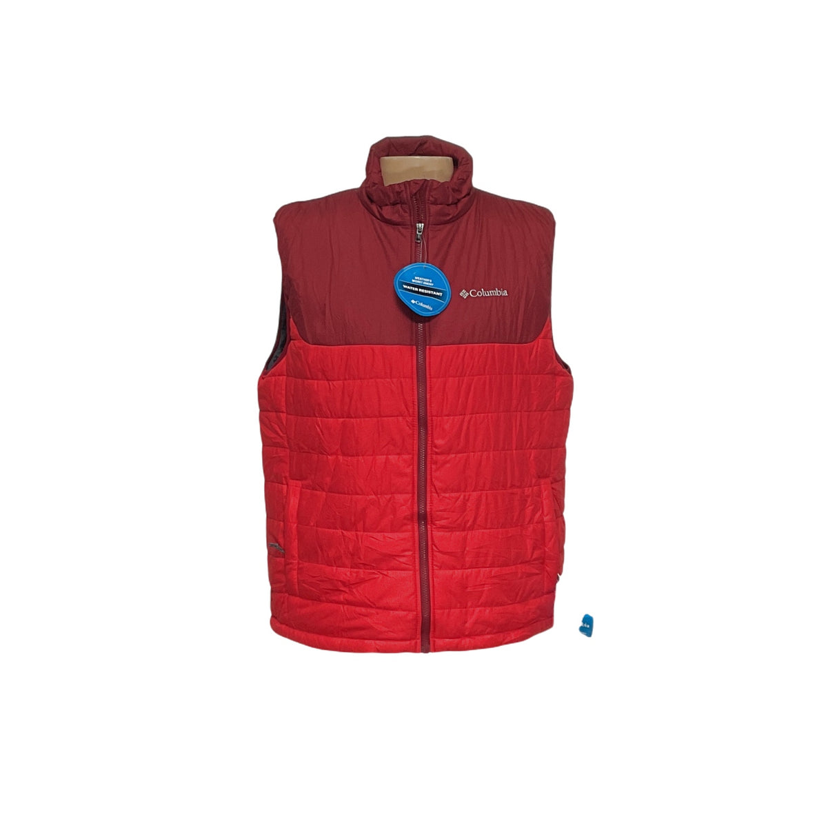 Columbia Men's Red Polyester Vest - Size L