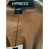 Express Beige Bodycon Midi Dress - Size S