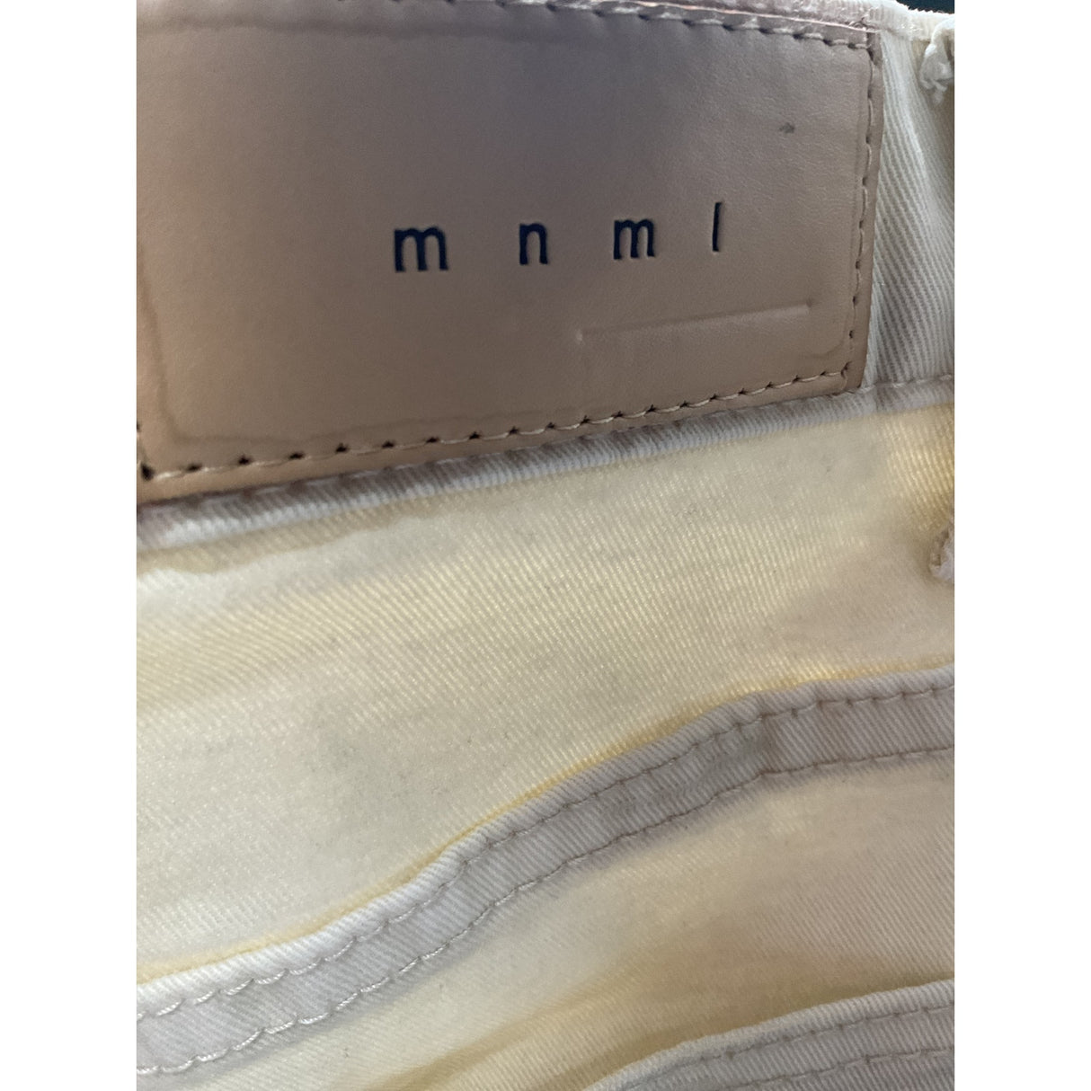 MNML Beige Women's Ankle Jeans