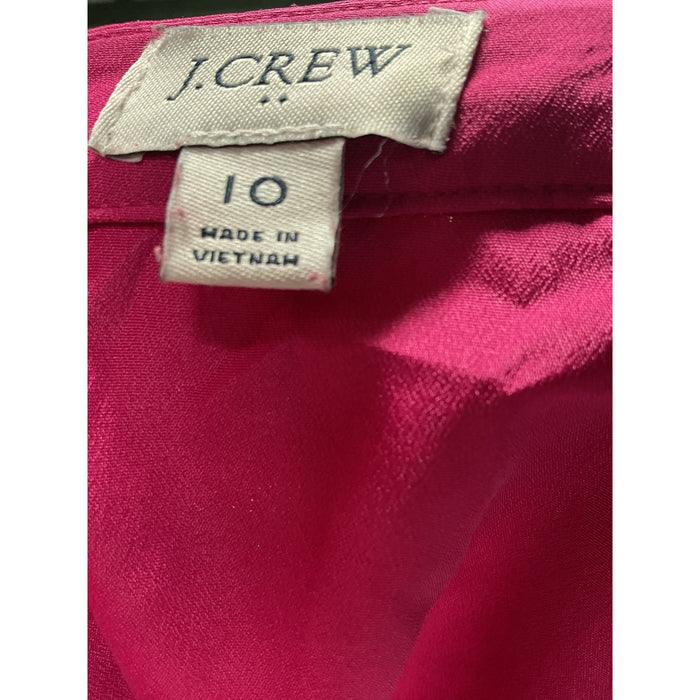 J. CREW Pink A-Line Skirt - Women's Size 10