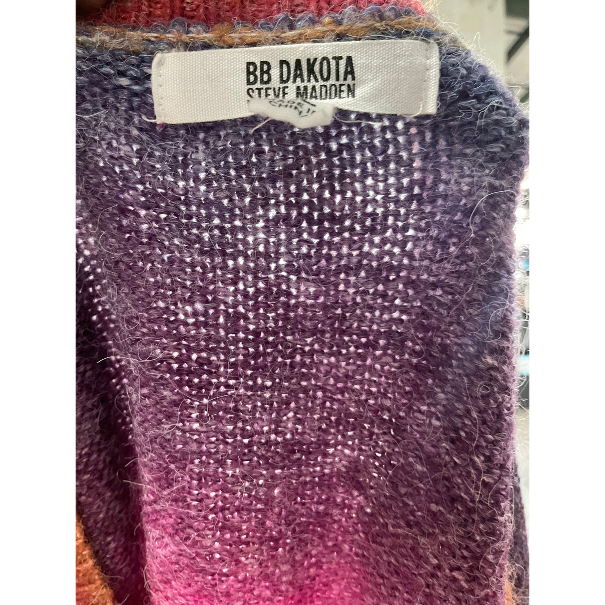 BB Dakota Multicolor Pullover Sweater XL