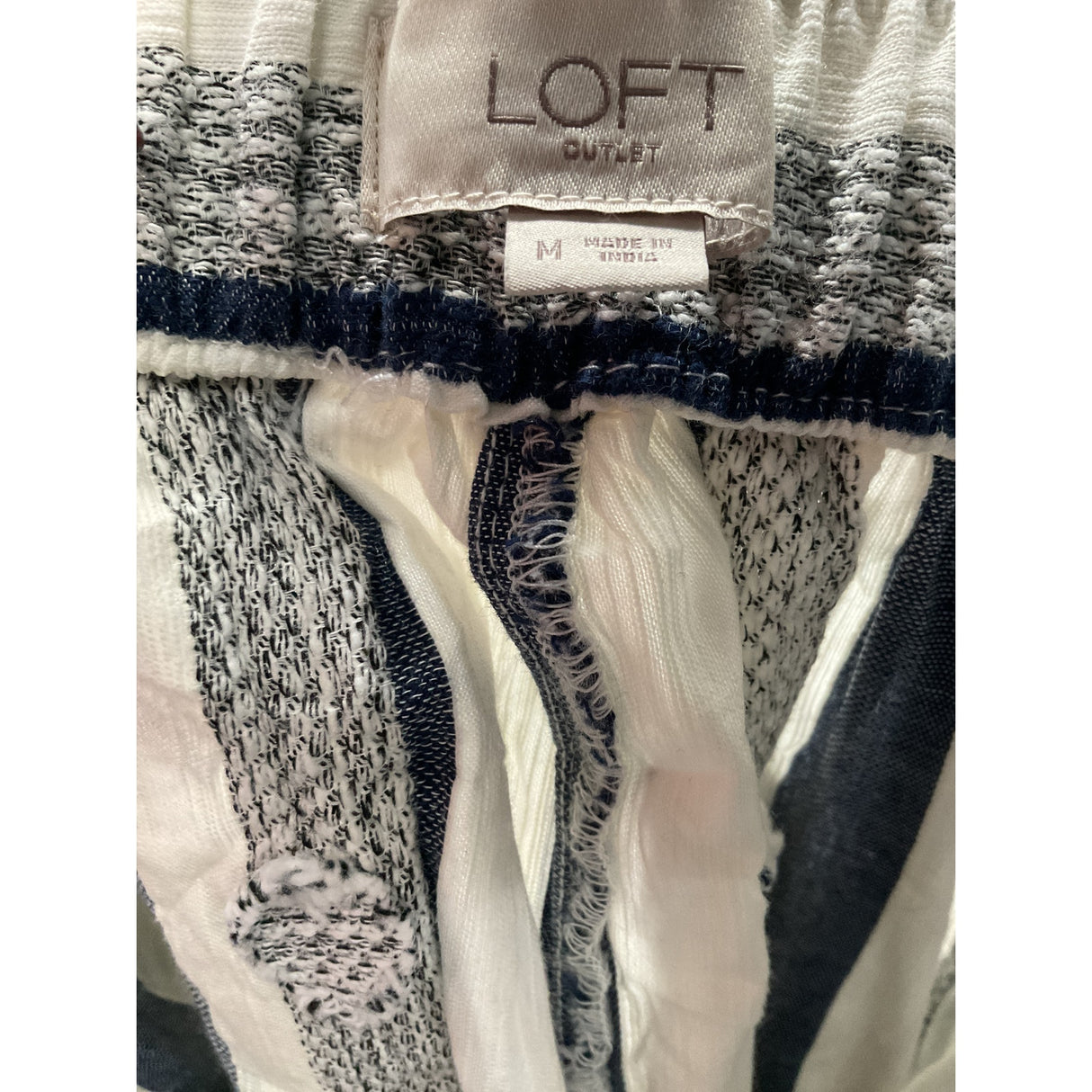 LOFT Multicolor Cropped Pants - Size M