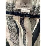 LOFT Multicolor Cropped Pants - Size M