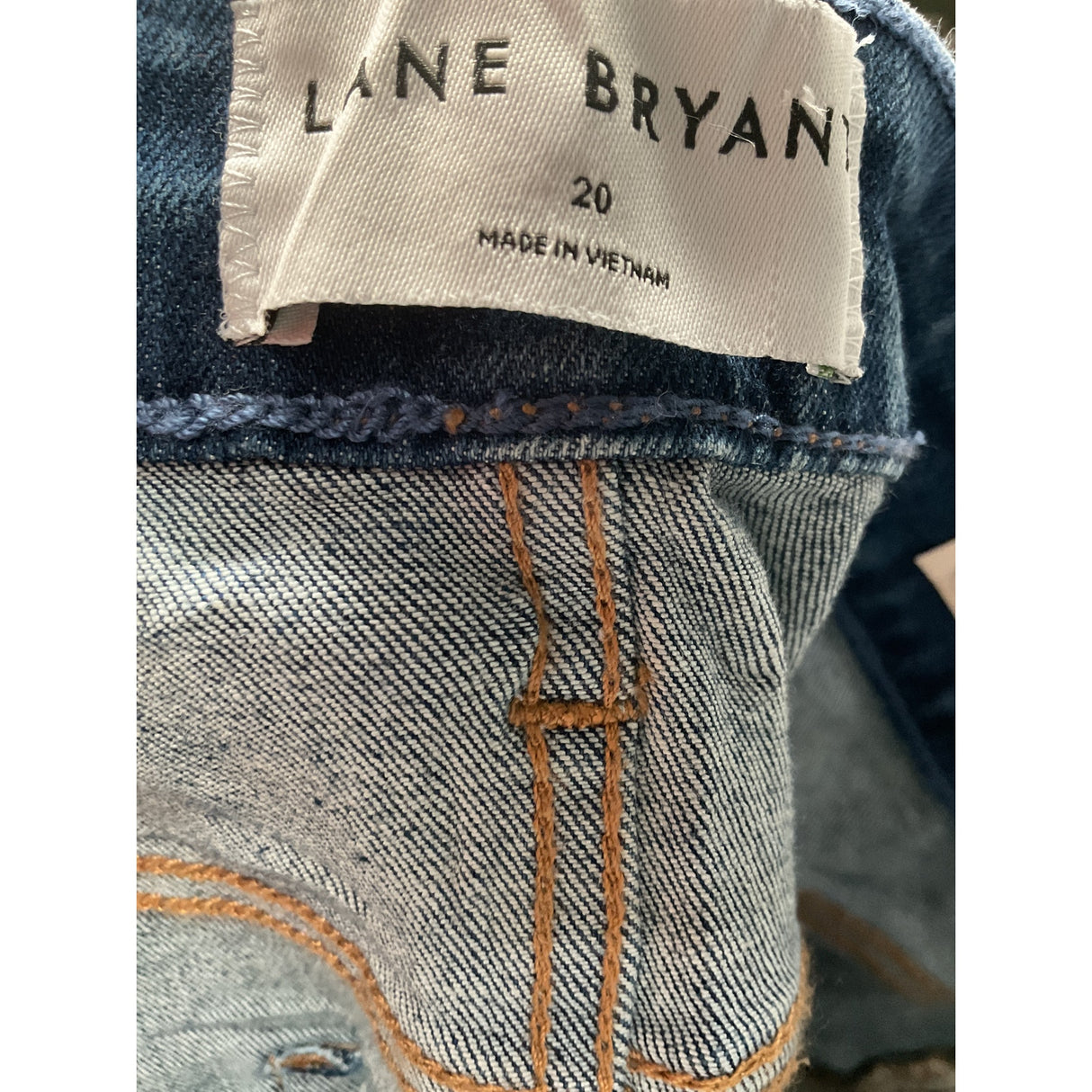 Lane Bryant Women's Plus Size Blue Ankle Jeans