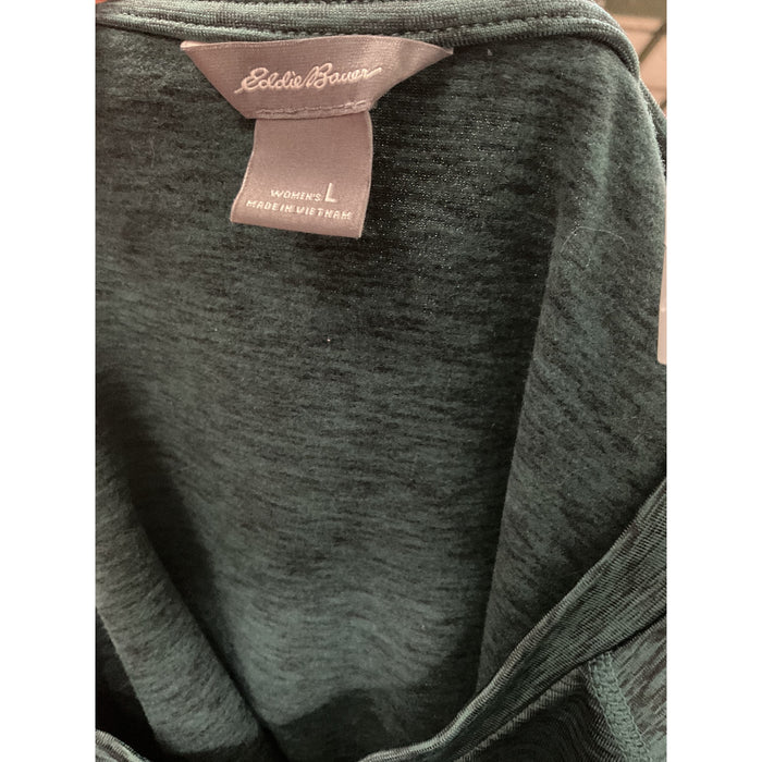 Eddie Bauer Green Women's Pullover Sweater L