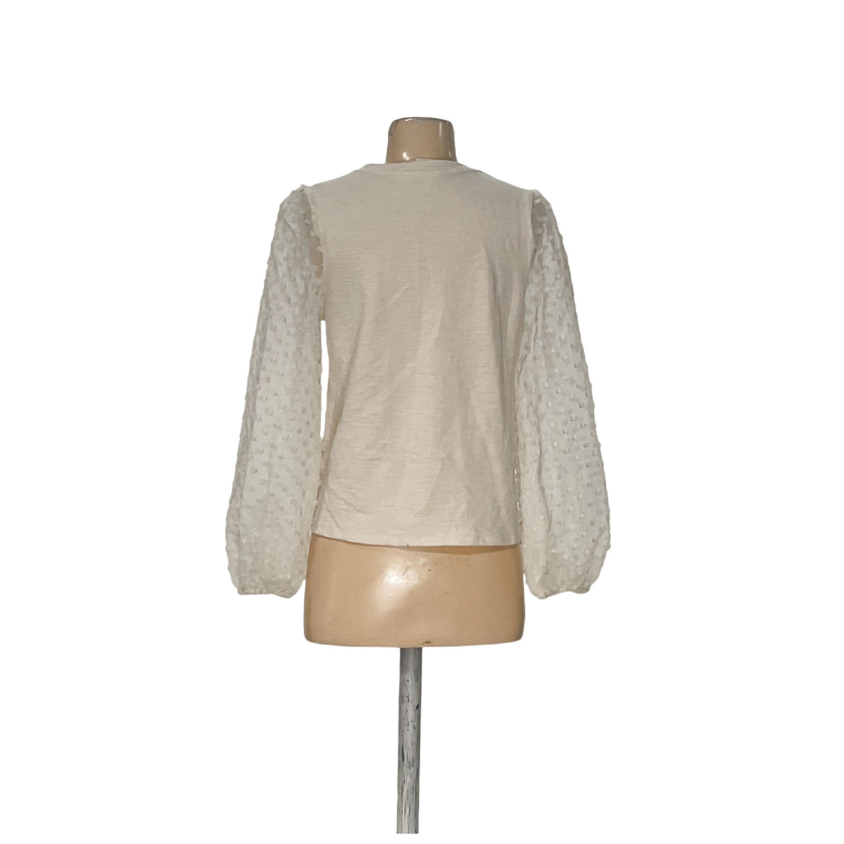 Maeve Cream Polyester XS Blouse