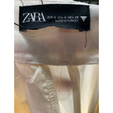 ZARA Cream Ankle Pants - Size S