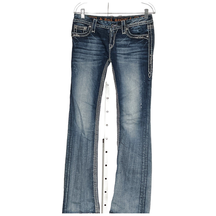 Rock Revival Blue Ankle Jeans