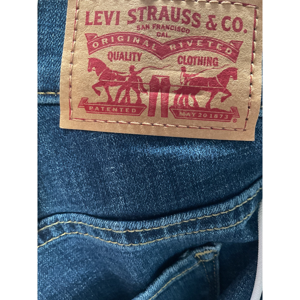 Levi's Blue Bermuda Shorts - Women's Size 16W