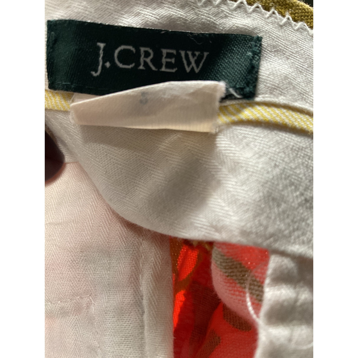 J. Crew Orange Sailor Shorts