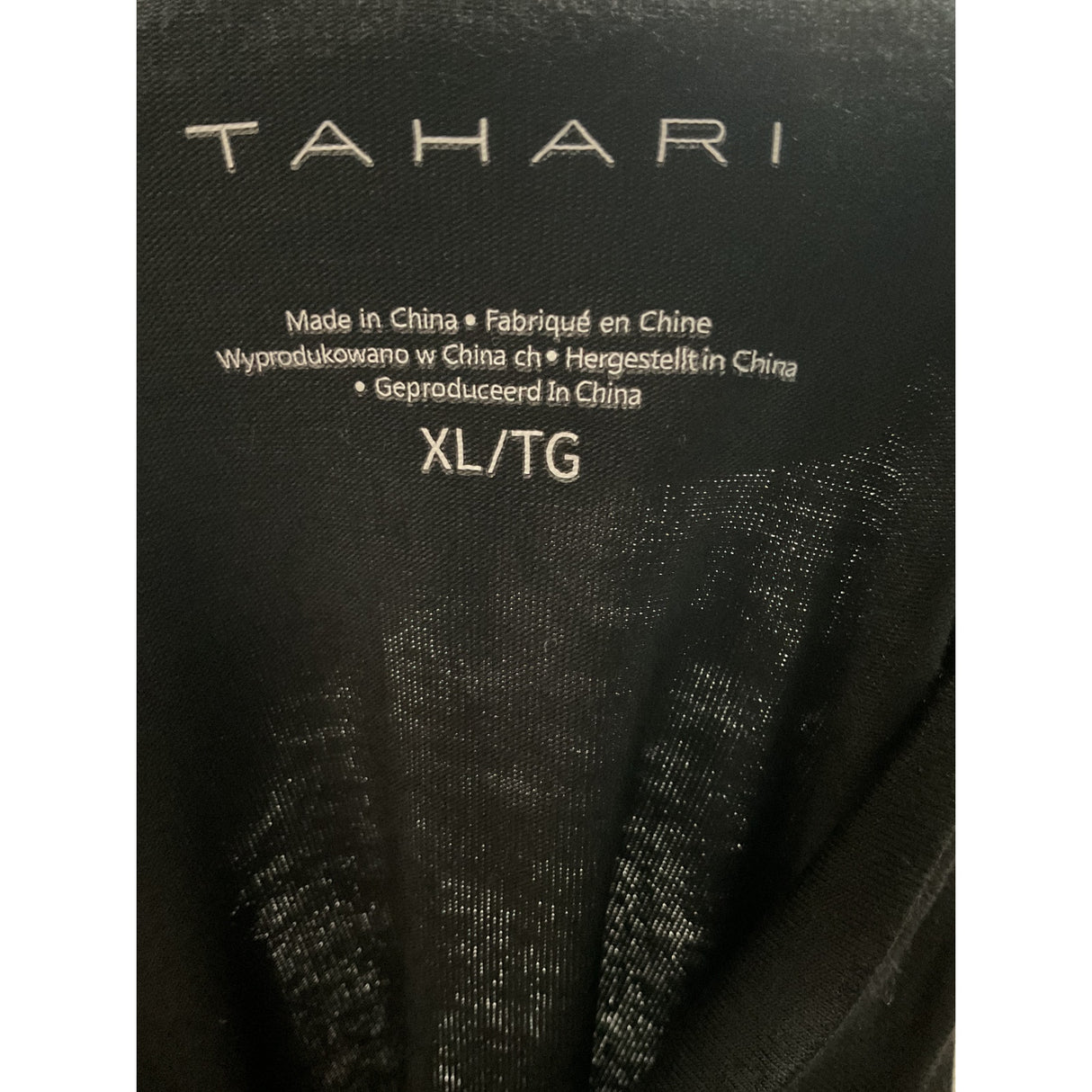 Tahari Women's Black Blouse XL/TG