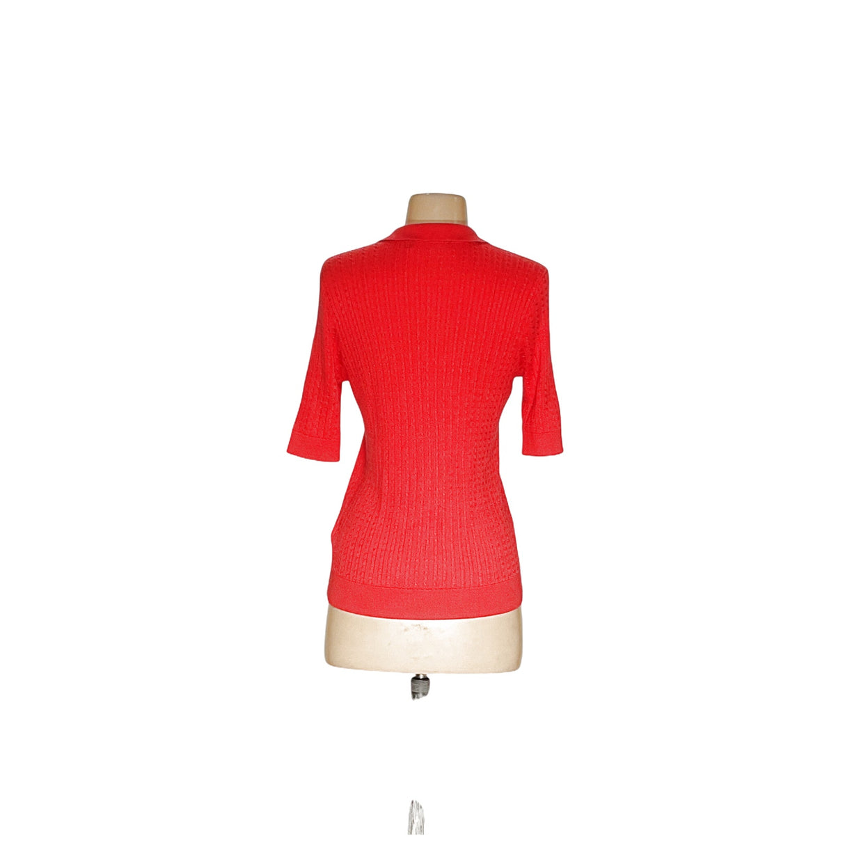 Orange Lauren Ralph Lauren Knit Blouse