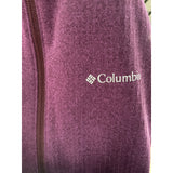 Columbia Women's Purple Full Zip Sweatshirt