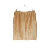 Kasper Beige A-Line Skirt, Size 16