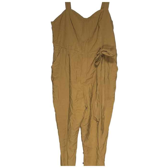 Nine West Brown Rayon Jumpsuit XL