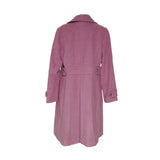 Talbots Purple Wool Trench Coat - Size 12