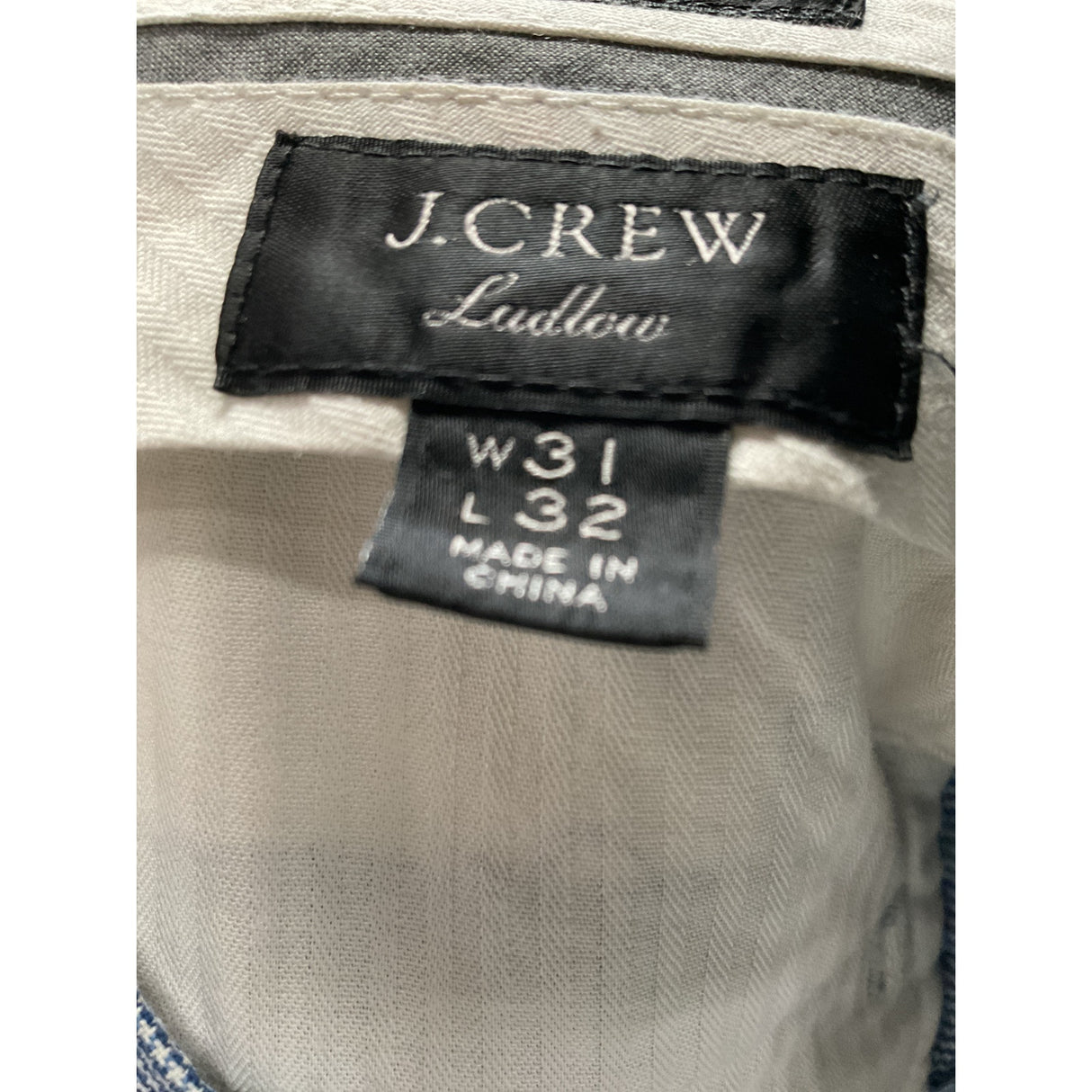 J.Crew Men's Straight Pants, Blue, 31x33