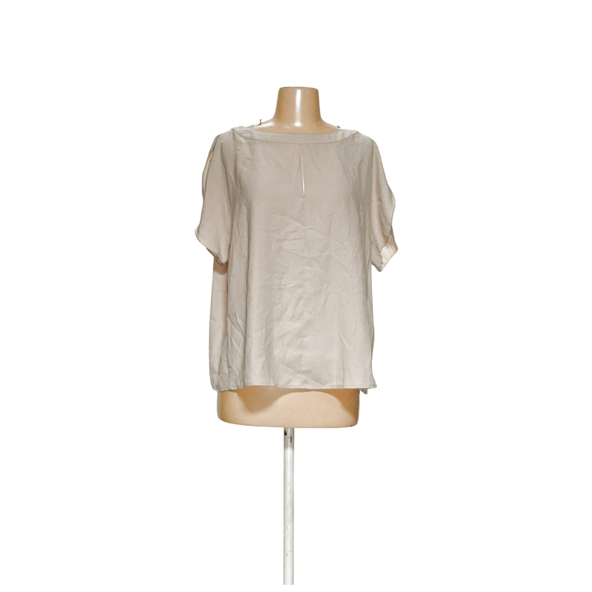 BNWT Banana Republic Beige Polyester Top L