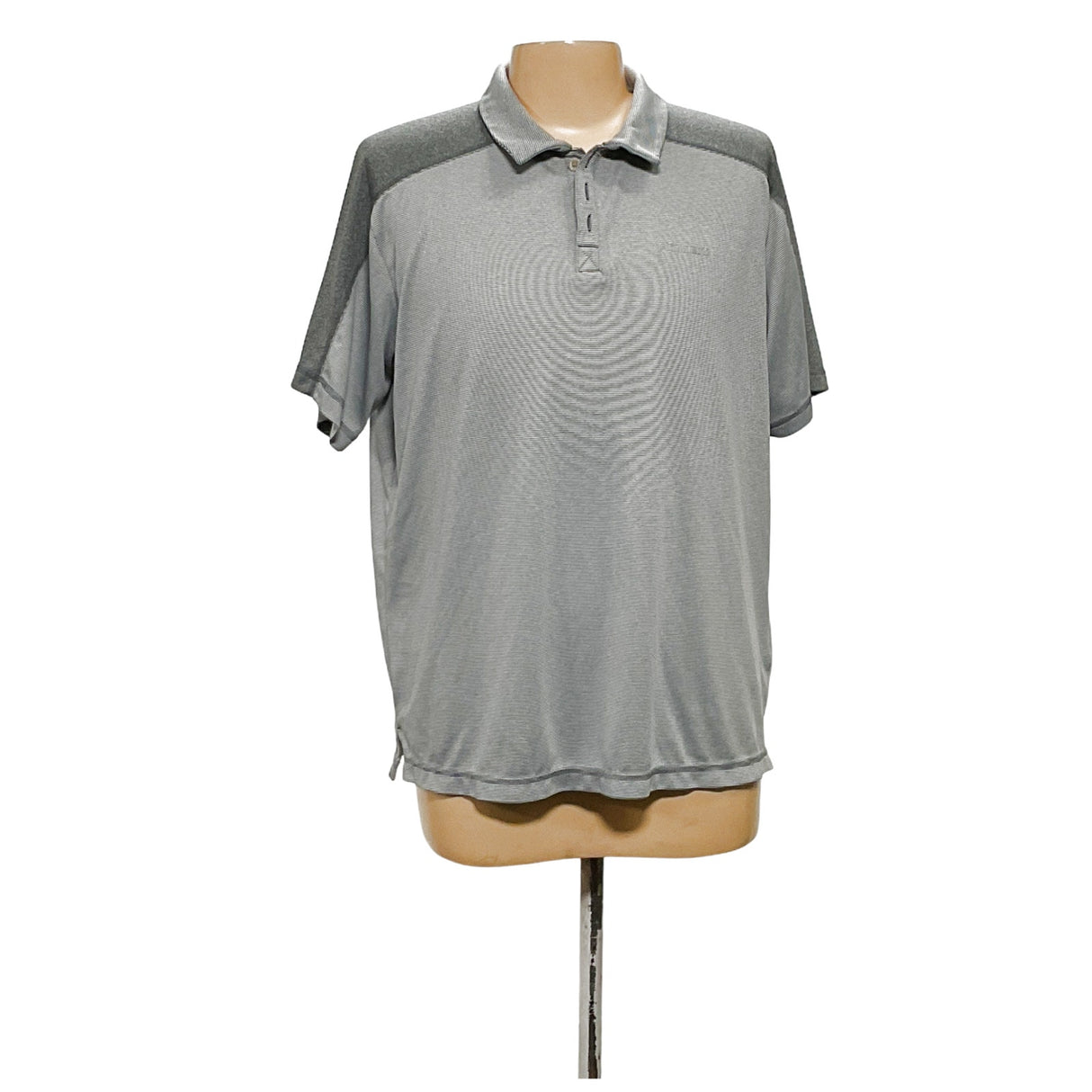 Columbia Gray Men's XL Microfiber Polo