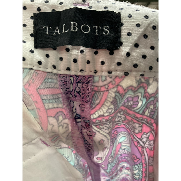 Talbots Multicolor Ankle Pants