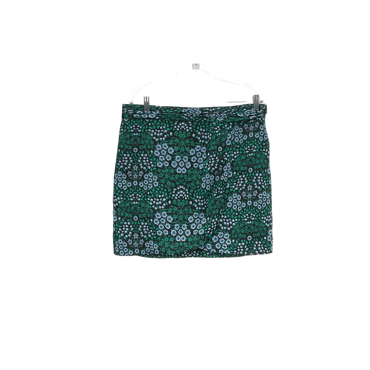 Banana Republic Green Floral Mini Skirt Size 12