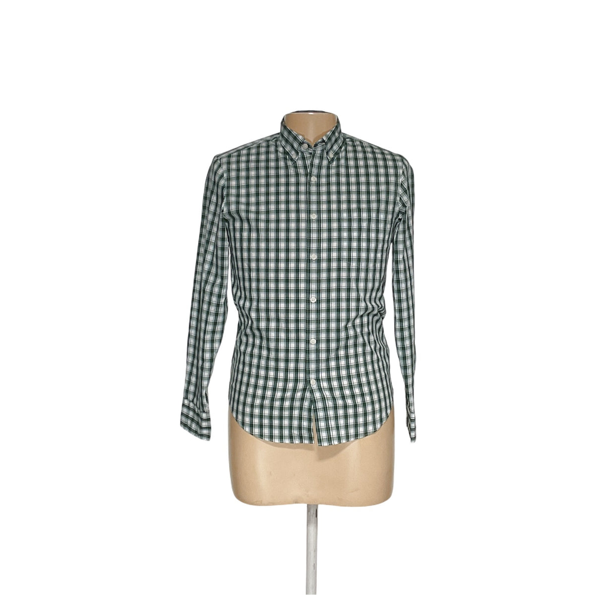 J. Crew Green Button-Up Shirt