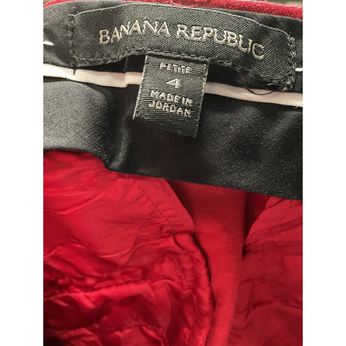 Banana Republic Red Capri Pants, Women's Size 4