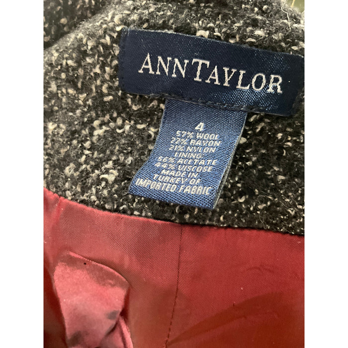 Ann Taylor Multicolor Wool Blazer