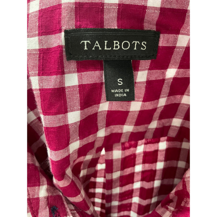 Talbots Multicolor Button-Up Top