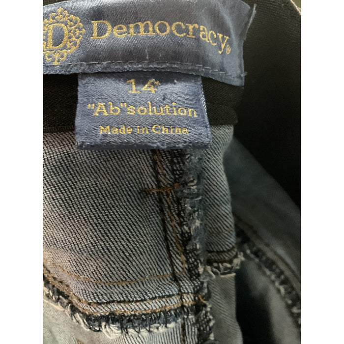 Democracy Women's Blue Ankle Jeans