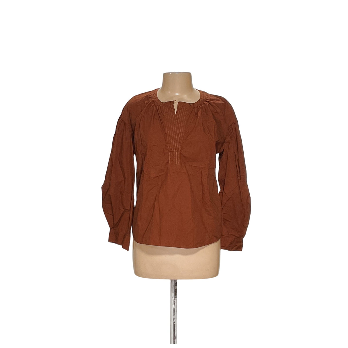 Banana Republic Brown Cotton Blouse