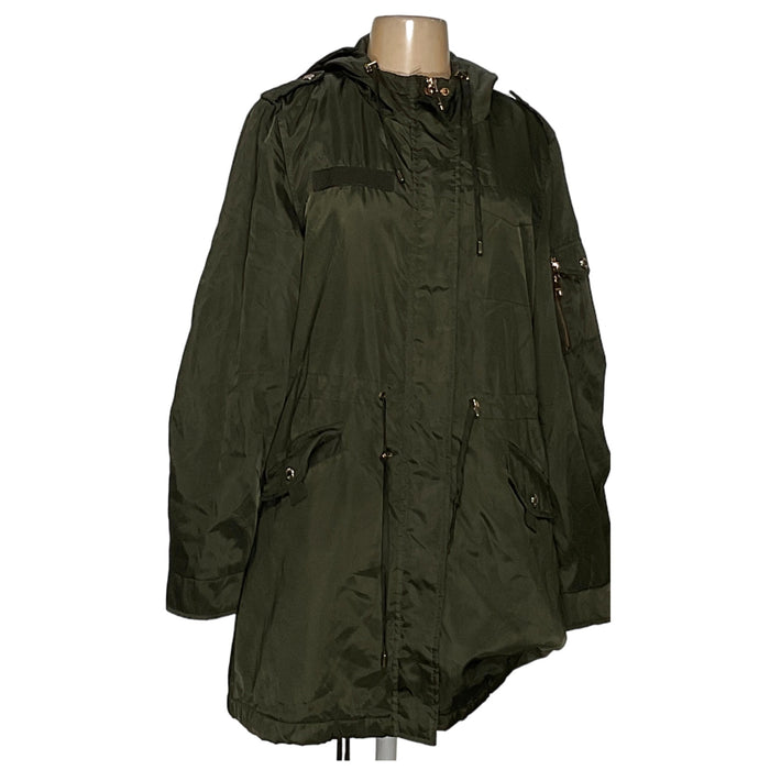 Madden Girl Green Puffer Jacket