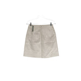 J. Crew Cream Mini Skirt Size 2P