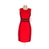 Calvin Klein Red A-Line Dress